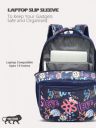 Lavie Sport Love 35L Navy Backpack | Fits Upto 15 Inch Laptop...
