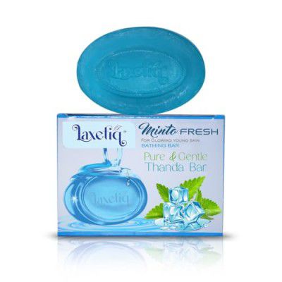 LAXETIQ Fresh Mint Soap | Suitable for All Skin Types (Pack of 5)