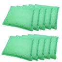 Laxis Non-Woven Single Saree Bags Transparent Saree Covers With Zip, Saree Covers For Storage, Wardrobe Organiser, Size-36x42x2 CM (Pack of 10)...