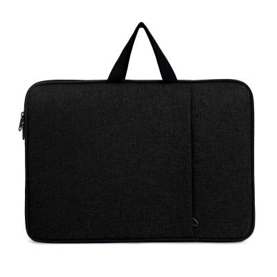 LAXIS Water Resistant Nylon Laptop Sleeve with Handle Compatible for Laptops (Size 38x27x4 cm), Laptop Hand Bag for Men & Women