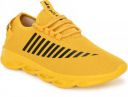 Layasa sports shoes for men | Latest Stylish Casual sneakers | Lace-up lightweight (Yellow, Black)...
