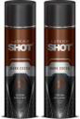 LAYERR Shot Dark Cocoa Deodorant Spray - For Men (240 ml, Pack of 2)