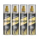 Layer’r Shot Gold Iconic Body Spray for Men, Pack of 4 (4×50ml)...