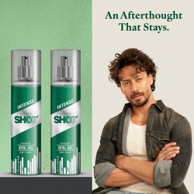 Layer'r Shot Royal Jade Fragrant Body Spray Combo | 2 x135ml