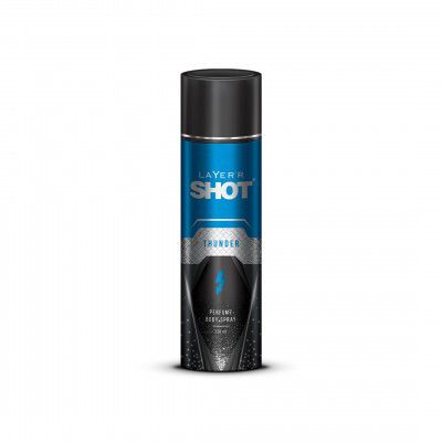 Layer’r Shot Thunder Body Spray for Men 120ml | Long-Lasting Oriental Deodorant 