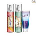 Layerr Wottagirl Mandarin Twist Body Splash for women 135ml with Tuscan Green Body Splash for women 135ml & Get Wottagirl Face Wash 100ml...