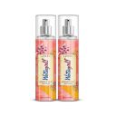 Layer'r Wottagirl Mandarin Twist Body Splash for Women | Long Lasting Fragrance (135ml) (Pack of 2)...
