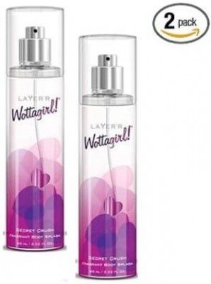 LAYERR Wottagirl Secret Crush Body Spray For Women - (120 ml, Pack of 2)