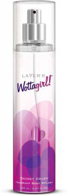LAYERR Wottagirl Secret Crush Long Lasting Fragrance Body Spray - For Women  (150 ml)