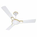 Lazer Argentor Primium High Speed Power saver 2 Star 1200mm Anti Dust Ceiling Fan (Pearl White Gold)...