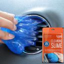 LAZI Blue Multipurpose Car AC Vent Dashboard Interior Dust Dirt Cleaner Cleaning Gel Jelly Putty ...