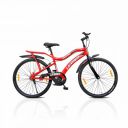 Leader Baymax 26T IBC Mountain Bicycle/Bike Without Gear Single Speed for Men - Red- Ideal for 10+ Years...