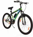 LEADER Fusion 26T MTB with Front Suspension Single Speed Cycle 26 T Mountain Cycle ...