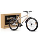 Leader Scout MTB 26T Mountain Bicycle/Bike Without Gear Single Speed - White, Ideal for 10 + Years, Frame Size: 18 Inches, Rigid...
