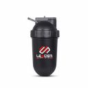 Leader Sportz Protein Shake Bottle with Extra Compartment - Gym Shaker Bottle for Protein Shake Mixing...