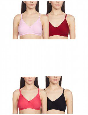 LEADING LADY Women's Cotton Non-Padded Non-Wired Bra