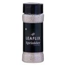 Leaflix Premium Sprinkler Ball shape | Cake decor | Sparkling effect | Use for outer surface decoration | 100g | White Color…...