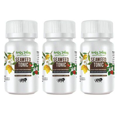 Leafy Tales Concentrate Liquid Seaweed Fertilizer Tonic for Plants | 750 ml |All Purpose Indoor & Outdoor Plants