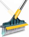 Leawall Bathroom Cleaning Brush with Wiper,...