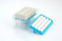 Leawall Easy Cloth Washing Soap Roller, Dispenser Case with Lid Having Roller(Pack of 1, multi color)...