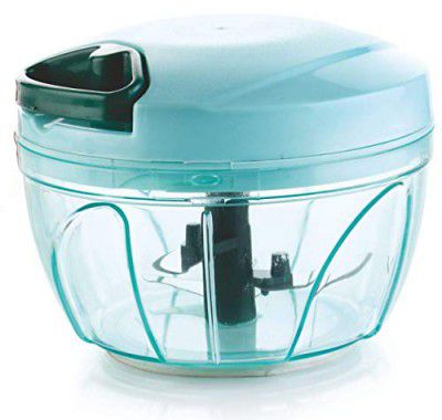 LEAWALL? Plastic Handy Vegetable Chopper, Cutter, Mixer Set (500 ml)