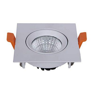 LEDOLUX 3-Watt Cool White(6000K) Square Led COB Spot light