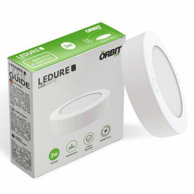 LEDURE Orbit 3W Surface Light  (Pack of 1)