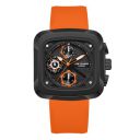 Lee Cooper Multifunction Black Square Dial Men's Watch - LC08012.050...