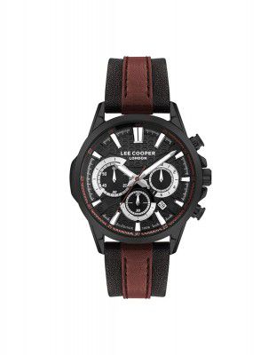 Lee Cooper Analog Black Dial Men's Watch-LC07493.651