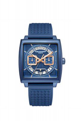 Lee Cooper Analog Blue Dial Men's Watch-LC08065.999
