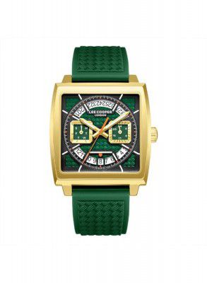 Lee Cooper Analog Green Dial Men's Watch-LC08065.177