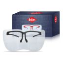 Lee Cooper Goggle-Style Eye Shield for Outdoor Protection (LC1HLFSLDBLCLR)...