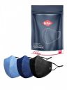 Lee Cooper Lightweight Multi-Layer Printed Design Face Mask For Outdoor Protection, Super Breathable & Reusable Cloth (Pack of 3)...