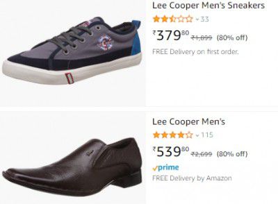 Lee Cooper Mens Sneaker Upto 80% Off