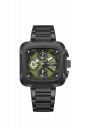 Lee Cooper Multifunction Gun Square Dial Men's Watch - LC08013.070...