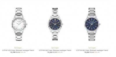 Lee Cooper Watches at Minimum 81% off
