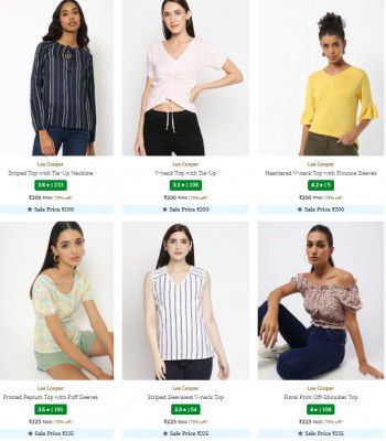 Ajio : Lee Cooper Women's Dress Upto 70% Off | Starts ₹240