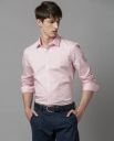 Lee Cross  Men Regular Fit Solid Spread Collar Casual Shirt...
