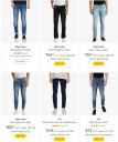 Lee, Levi's, Pepe Jeans & Killer Jeans at Upto 90% off...
