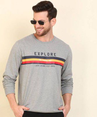 LEE  Men Full Sleeve Printed Sweatshirt