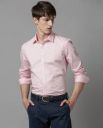LEE  Men Regular Fit Solid Spread Collar Casual Shirt...