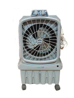 Leeva Air Cooler 1203 – 30L Tank, 12" Blade, Crompton Motor (White & Grey)