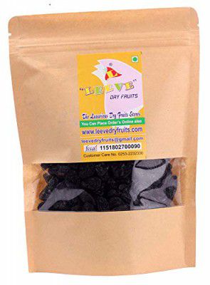 Leeve Brand Dry Fruits Fresh Indian Nashik Popular Sedless Black Raisins Kali Kishmish Kismis Grapes Afghan Raisins 200g