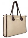LEGAL BRIBE Womens Textured Shoulder Tote Bag Test (Beige)...