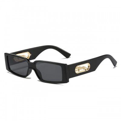 Legend Eyewear Mc Stan Luxury Jaguar Branded Latest and Stylish Trendy Rectangle Sunglasses for Women Men Vintage 90's Square