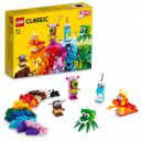 LEGO Classic Creative Monsters 11017 Building Toy Set for Kids, Boys, and Girls Ages 4+ (140 Pieces)...