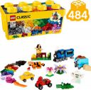LEGO Classic Medium Creative Brick Box (484 Blocks) Model Building Kit...