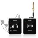 LEKATO MS-1 Wireless in-Ear Monitor System 2.4G IEM System with Transmitter Beltpack Receiver Automatic Pairing for Studio, Band Rehearsal, Live Performance...