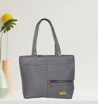 LEKHX  Women Brown Hand-held Bag