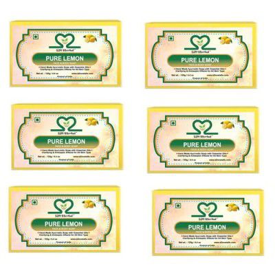 Lemon Soap - Pack Of 6 (6 x 125 g)